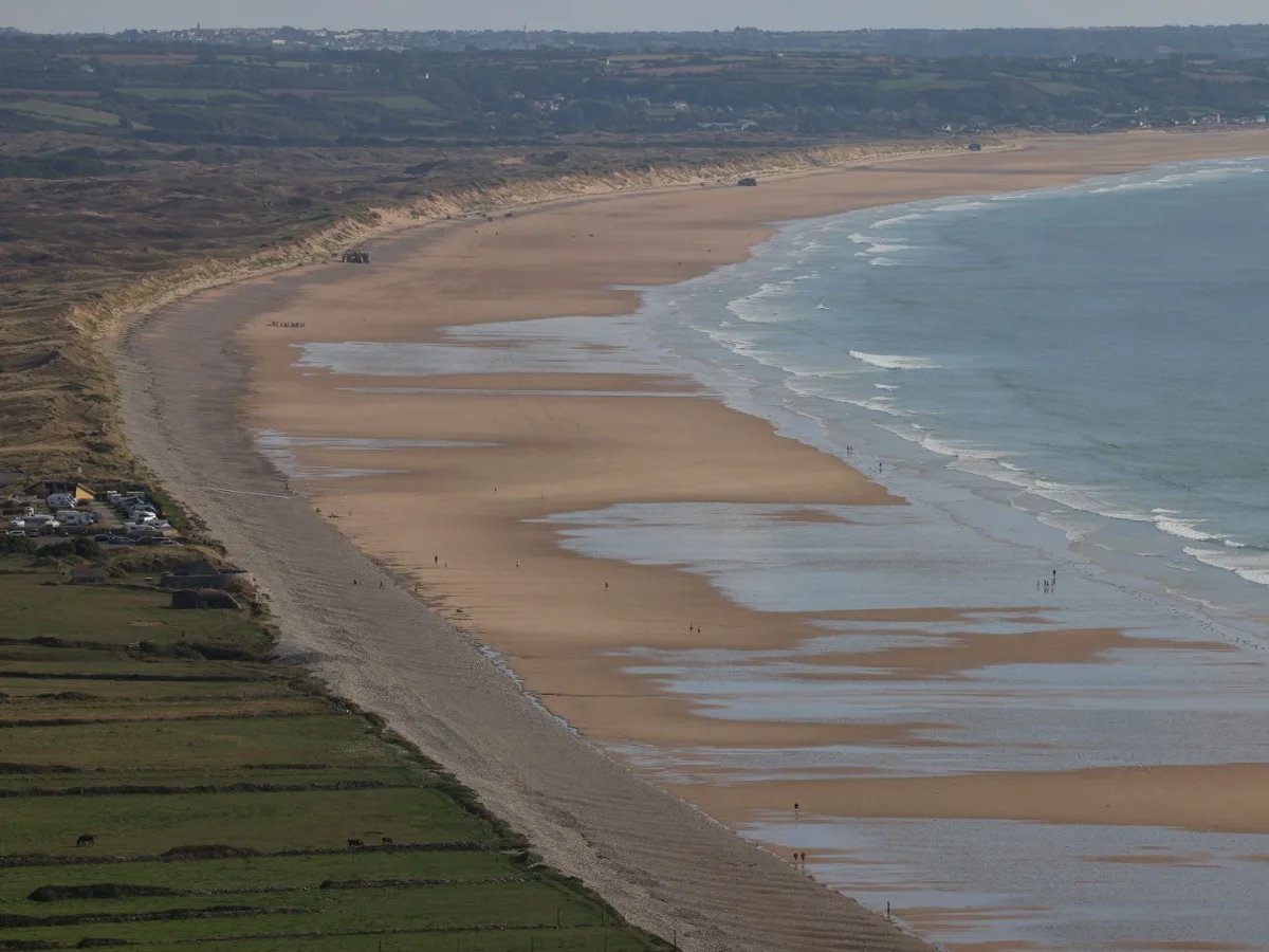 Plage de Vauville et surf